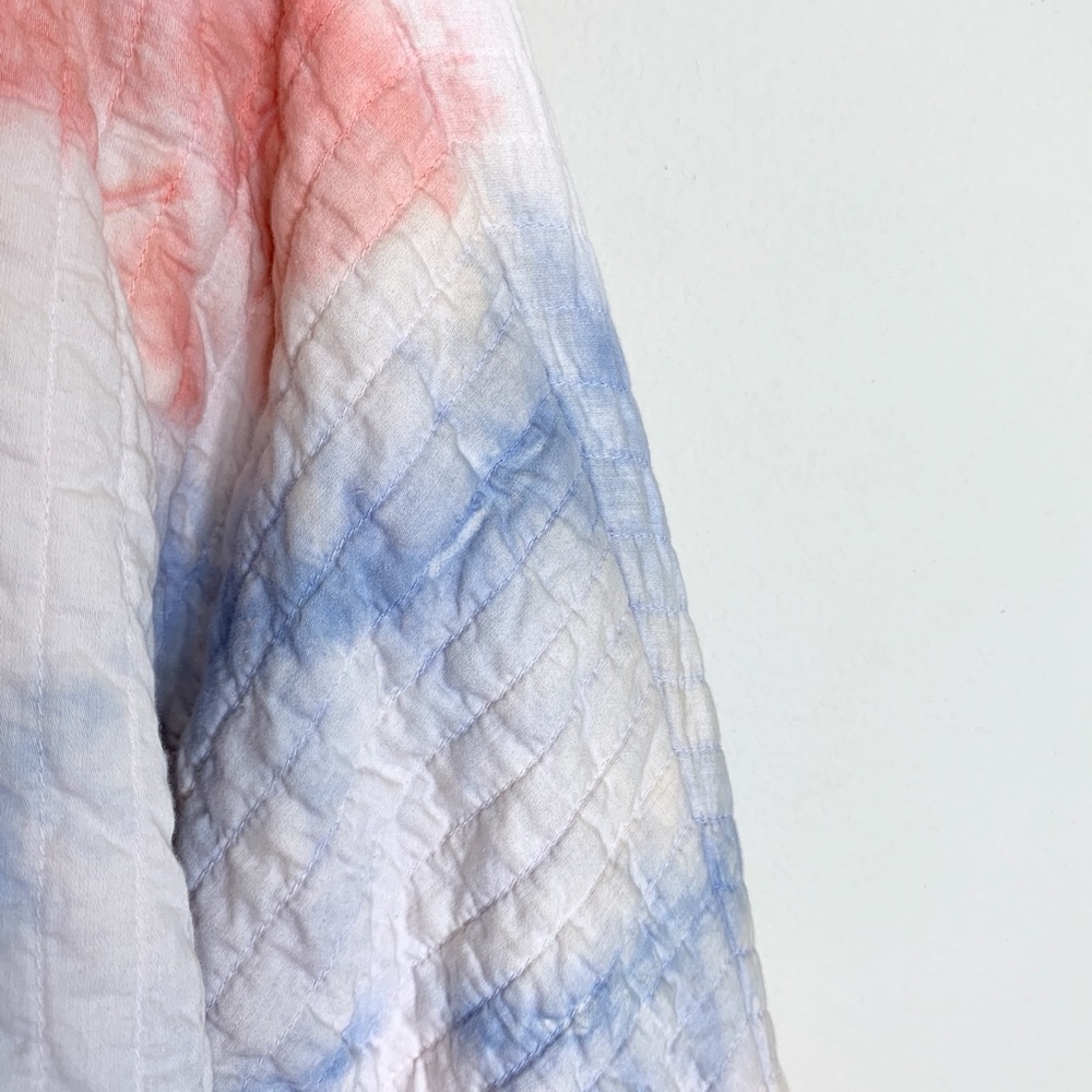 Anaak Raj Quilted Jacket (One Size) Oversized Cotton Tie-Dye Kimono - Picture 15 of 16